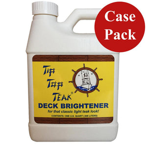 Tip Top Teak Tip Top Teak Deck Brightener - Quart - *Case of 12* - TRAPSKI
