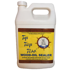 Tip Top Teak Wood Oil Sealer - Gallon - TRAPSKI