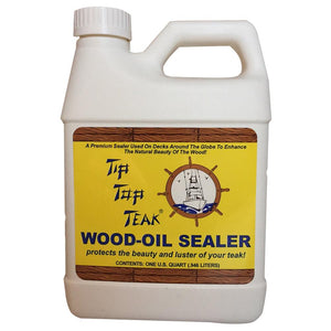 Tip Top Teak Wood Oil Sealer - Quart - TRAPSKI