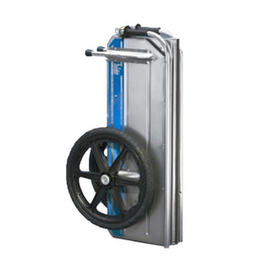 Tipke Manufacturing Company Foldit Aluminum Folding Cart, Blue Stripe (2 Pack) - TRAPSKI