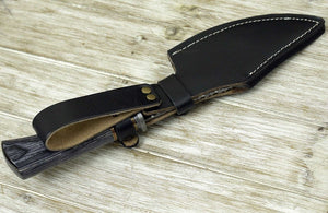 Titan Damascus Axe with Pakkawood Handle