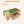 Kids Double-Sided Wooden Train Table Playset with Storage Drawer
