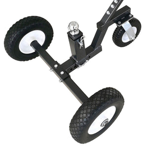 Tow Tuff TMD-800C2 Adjustable Solid Steel 800lb Capacity Trailer Dolly w/Caster