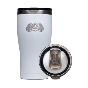 Toadfish Non-Tipping 20oz Tumbler - White - TRAPSKI