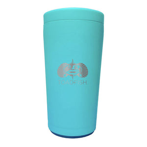 Toadfish Non-Tipping Can Cooler 2.0 - Universal Design - Teal - TRAPSKI