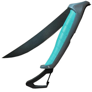 Toadfish Stowaway Folding Fillet Knife w/Built-In Carabiner - 8.5" - TRAPSKI