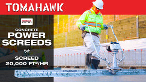 Tomahawk PRO Series Honda Concrete Power Screed Dual Magnesium Blade Bundle (Choose 2 Boards) - TRAPSKI