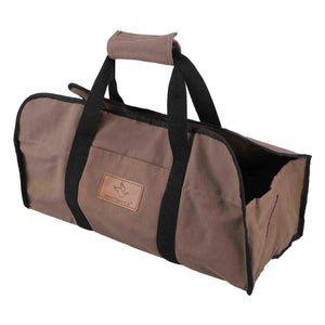 Tote Shape Canvas Firewood Log Carriers - TRAPSKI