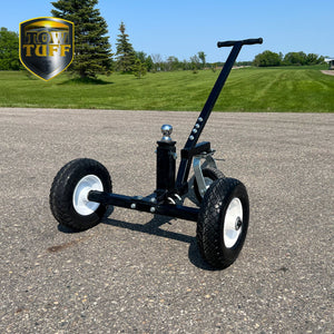 Tow Tuff TMD-800C2 Adjustable Solid Steel 800lb Capacity Trailer Dolly w/Caster