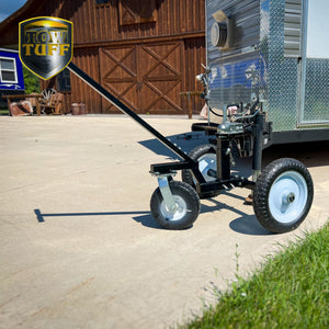 Tow Tuff TMD-1000C2 Adjustable Steel 1000 lb Heavy Duty Trailer Dolly w/ Caster