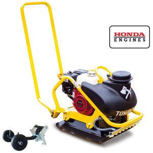 5.5 HP Honda Vibratory Plate Compactor for Asphalt Aggregate Soil Compaction - TRAPSKI