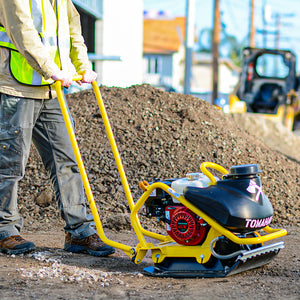 5.5 HP Honda Vibratory Plate Compactor for Asphalt Aggregate Soil Compaction - TRAPSKI