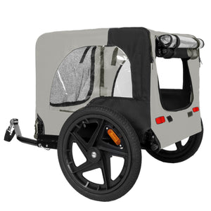 Outdoor Heavy Duty Collapsible Pet Bike Trailer