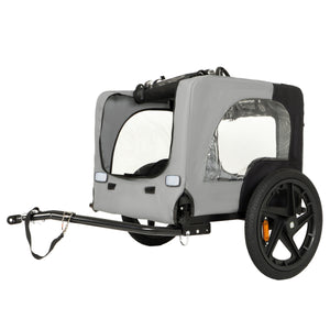 Outdoor Heavy Duty Collapsible Pet Bike Trailer