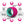TRAKK ACCU-WHEEL Foam Roller Recovery Wheel for Full Body Pain Relief, Pink - TRAPSKI