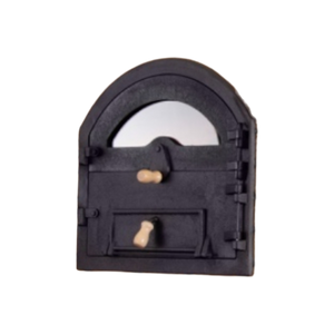Traditional Wood Fired Brick Pizza Oven - Modern Royal w/Portable Steel Base
