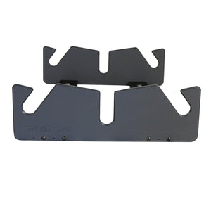 TRAPSKI LowPro 3 M Ski and Snowboard Rack Insert for Rooftop Cargo Box | High Quality Marine Grade HDPE Plastic | UV Protected | Premium Strap Included | 3 Year Warranty | Made in the USA - TRAPSKI