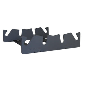 TRAPSKI LowPro 4 L Ski and Snowboard Rack Insert for Rooftop Cargo Box | High Quality Marine Grade HDPE Plastic | Premium Strap Included | 3 Year Warranty | Made in the USA | Veteran Owned Business - TRAPSKI