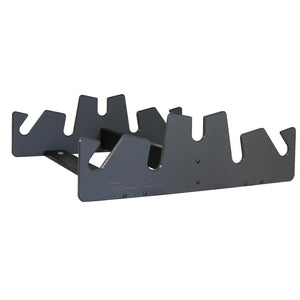 TRAPSKI LowPro 5 XL Ski and Snowboard Rack Insert for Rooftop Cargo Box | High Quality Marine Grade HDPE Plastic | Premium Strap Included | 3 Year Warranty | Made in the USA | Veteran Owned Business - TRAPSKI