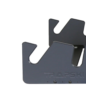 TRAPSKI LowPro 5 XL Ski and Snowboard Rack Insert for Rooftop Cargo Box | High Quality Marine Grade HDPE Plastic | Premium Strap Included | 3 Year Warranty | Made in the USA | Veteran Owned Business - TRAPSKI