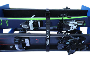 TRAPSKI POWDER DOUBLE Mobile Ski Rack - TRAPSKI