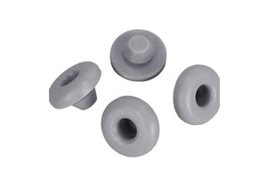 TRAPSKI Rack Replacement Rack Feet | Common 20 qt Cooler Rubber Feet for RTIC Coolers, Yeti Coolers, Tundra Roadie Tank Hard Sided | Non-Slip Non-Scratch Rubber Feet, Gray - TRAPSKI