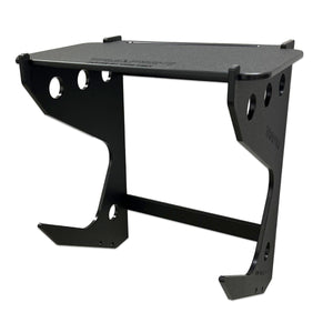 TRAPSKI Single Golf Bag Wall Rack Storage Organizer with Top Rectangle Shelf - TRAPSKI