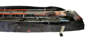 TRAPSKI Traveler Rack for Dual/Double Ski Travel Bags | Rack Insert is for Skis Only | High Quality Marine Grade HDPE Plastic | Slot Inserts & Strap Included | Made in the USA - TRAPSKI