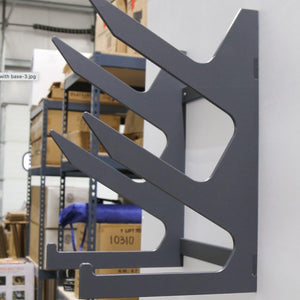 TRAPSKI Versa Deep Profile 2 Double Slot Plus Base Chair Rack - TRAPSKI