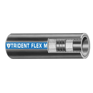 Trident Marine 1-1/4" Flex Marine Wet Exhaust Water Hose - Black - Sold by the Foot - TRAPSKI