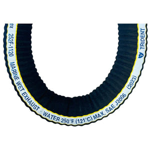 Trident Marine 2" x 50' Extra-Flex Corrugated Marine Wet Exhaust Hose [252F-2006] - TRAPSKI