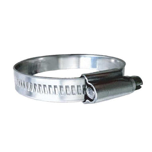 Trident Marine 316 SS Non-Perforated Worm Gear Hose Clamp - 15/32" Band - (1-1/4" 1-3/4") Clamping Range - 10-Pack - SAE Size 20 - TRAPSKI