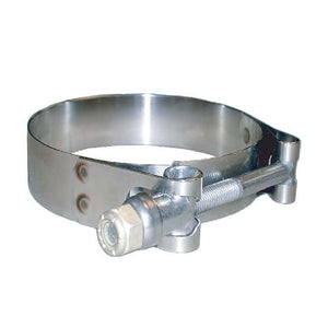 Trident Marine 316 SS T-Bolt Clamp - 3/4" Band - 3.28"-3.59" Range - 10-Pack - TRAPSKI