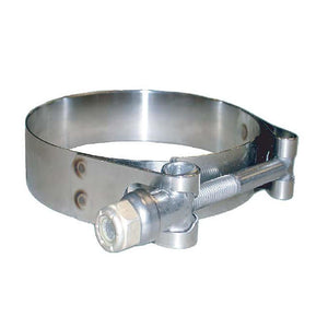 Trident Marine 316 SS T-Bolt Clamp - 3/4" Band - 5.28"-5.59" Range - 10-Pack - TRAPSKI