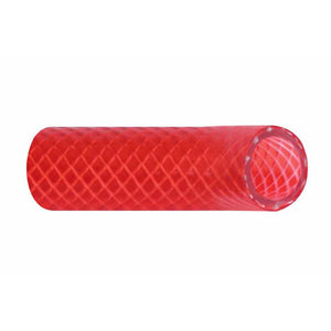 Trident Marine 3/4" Reinforced PVC (FDA) Hot Water Feed Line Hose - Drinking Water Safe - Translucent Red - Sold by the Foot - TRAPSKI