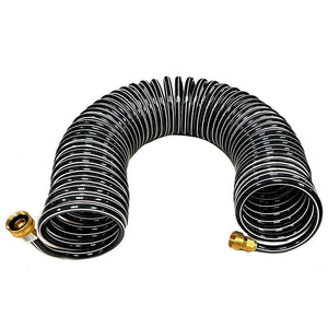 Trident Marine Coiled Wash Down Hose w/Brass Fittings - 15 - TRAPSKI