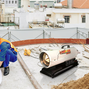 Dura Heat 50,000 BTU Portable Kerosene Forced Air Heater with 5 Gallon Fuel Tank