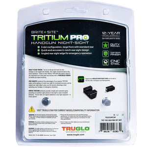 TruGlo Tritium Pro Glow in the Dark Gun Sight for S&W M&P SD9 Series Pistols