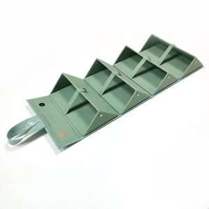 Turquoise Faux Croco Travel Case - TRAPSKI