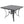 Four Seasons Courtyard Palermo Slat Top Dining Table with Umbrella Hole, Gray - TRAPSKI