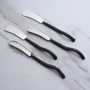 Twig Butter Knives/Cheese Spreader 4 Pc. Set