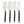 Twig Ratoncito Cheese Spreader/Knife 4 Pc. Set