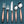 Twisted Urban Flatware, 5-Pc. Place Setting