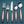 Twisted Urban Flatware, 5-Pc. Place Setting