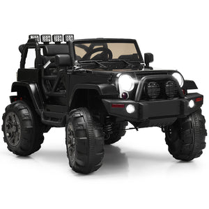 12V Kids Remote Control Riding Truck Car with LED Lights