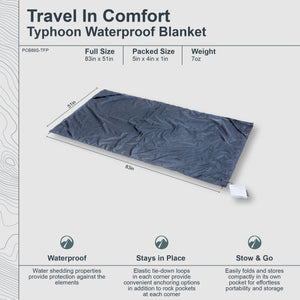 Typhoon Blanket XL - TRAPSKI