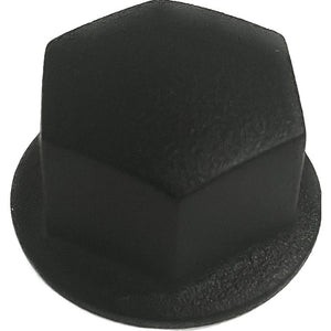 Uflex M12 Black Wheel Nut - TRAPSKI