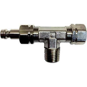 Uflex Tee Fitting w/Bleed Nipple f/IB Stern Drive Cylinders - TRAPSKI