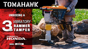 3 HP Honda Vibratory Rammer Tamper with Honda GX100 Engine 3350 lbs/ft