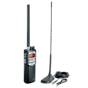 Uniden PRO501TK Handheld CB Radio w/High Gain Magnetic Mount Antenna - TRAPSKI